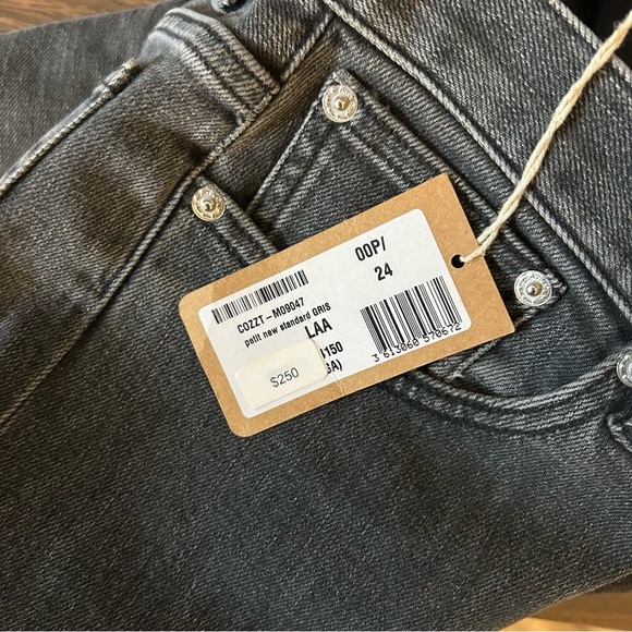 NWT A.P.C. petit new standard GRIS jeans 24x32 - Picture 7 of 14